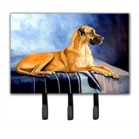 Carolines Treasures Natural Fawn Great Dane Leash Holder or Key Hook 7204TH68